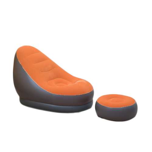 Comfortable relax recliner inflatable lazy sofa chair beanbag lounge chair inflatable living room party air sofa chair set